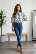 Button Down Blouse