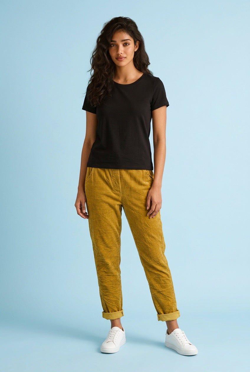 Solid Stretch Pants