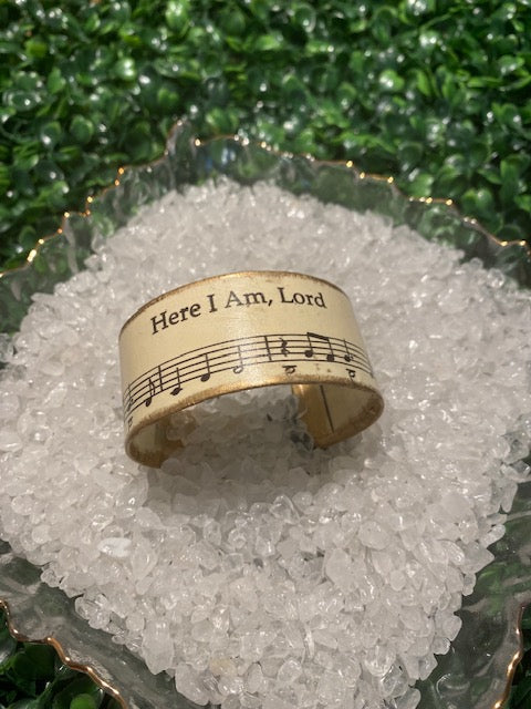 Hymn Bracelet Here I am Lord