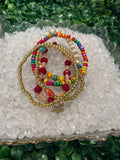 Multi- Starfish Bracelet Set