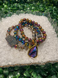 Chunky Stone Bracelet Set