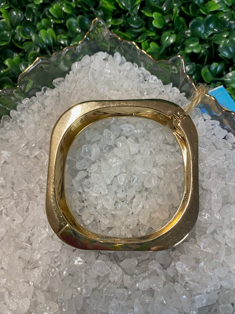Orange Square Bracelet