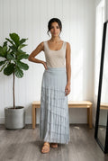 Italy Jersey Layered Skirt