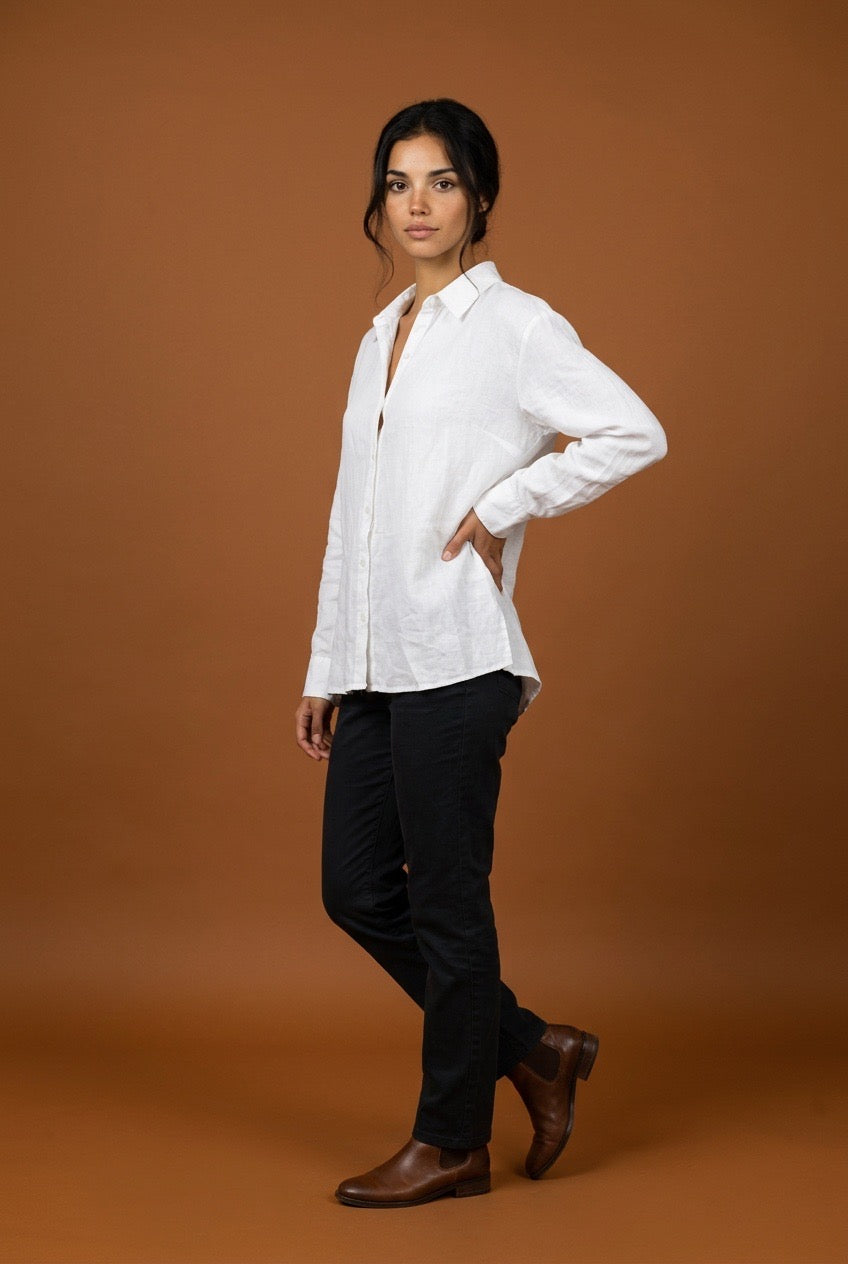 White Button Up Shirt