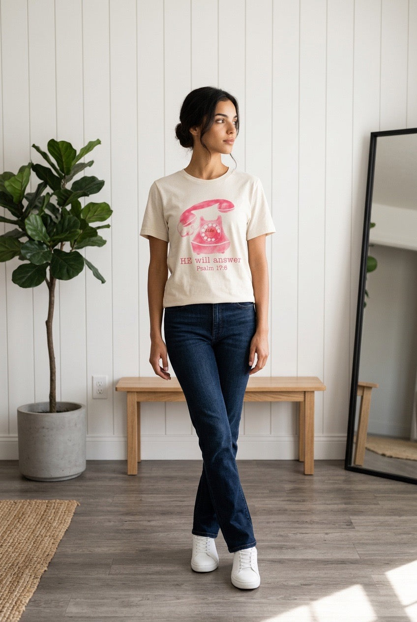 He Will Answer T-shirt