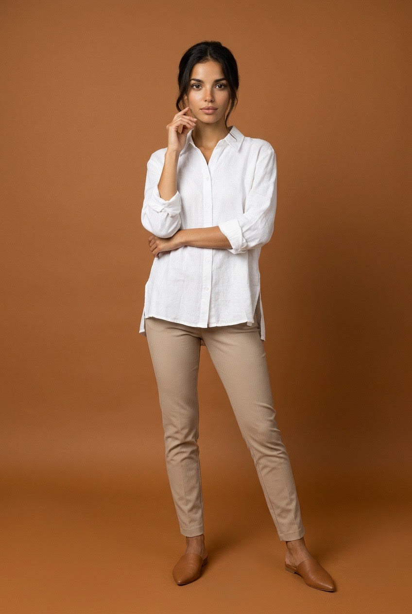 White Button Up Shirt