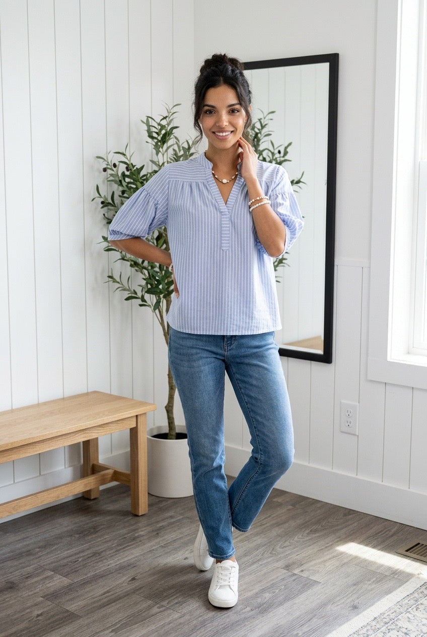 Striped Blouse