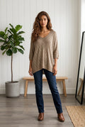 Italy Tan Sweater